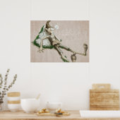 Poster Relaxed elf (Cuisine)