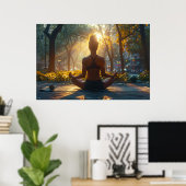 Poster Relaxez-vous avec le yoga (Bureau à domicile)