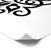 Poster Relaxez-vous avec une Hot Cup de café (Coin)