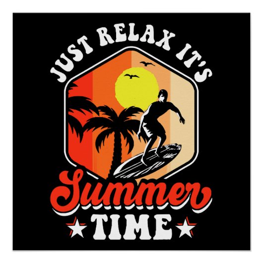 Poster Relaxez-vous, c'est l'été (Devant)
