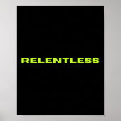 Poster Relentless  (Devant)