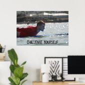 Poster Relevez le Défi (Bureau à domicile)