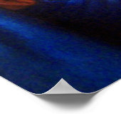 Poster Religieux Sacré Coeur de Jésus catholique (Coin)