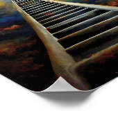 Poster Religion et Afterlife Painting Stairway (Coin)