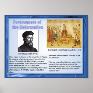 Poster Religion, Histoire, Anciens de la réforme