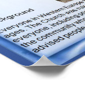 Poster Religion, Histoire, Réforme, arrière - plan (Coin)