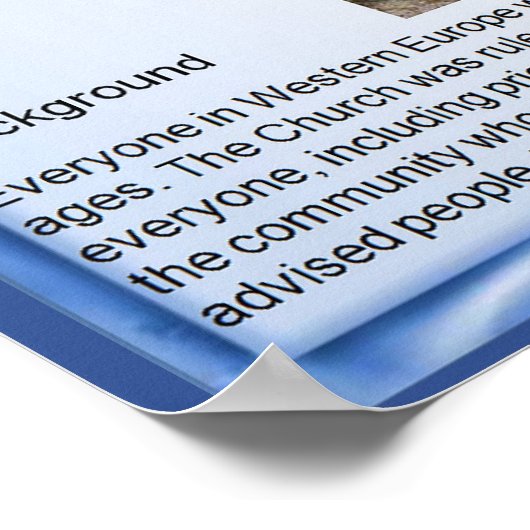 Poster Religion, Histoire, Réforme, arrière - plan (Coin)