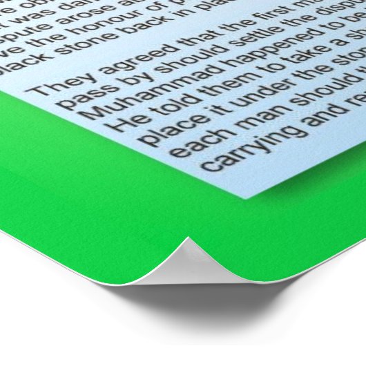 Poster Religion, Islam, Mahomet (Coin)