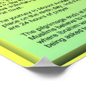 Poster Religion, Islam, Makkah (Coin)