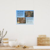 Poster Religion, judaïsme, dans une synagogue (Cuisine)