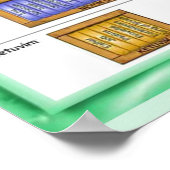 Poster Religion, Judaïsme; Livres Saints, Écritures (Coin)