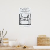 Poster Religions ennemies, 1641 (Cuisine)