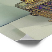 Poster Reliquaire de la Vierge de Jeanne d'Evreux (Coin)