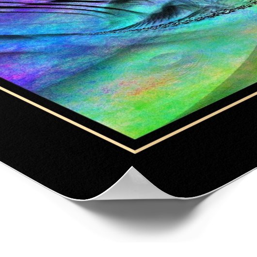 Poster Relique Psychédélique. (Coin)