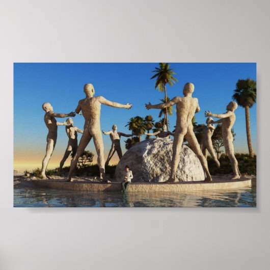 Poster Relique sur la plage (Devant)