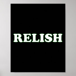 Poster Relish Halloween Couples Costume Faire semblant Je