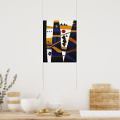 Poster Reliure par Kandinsky, 1932 (Cuisine)