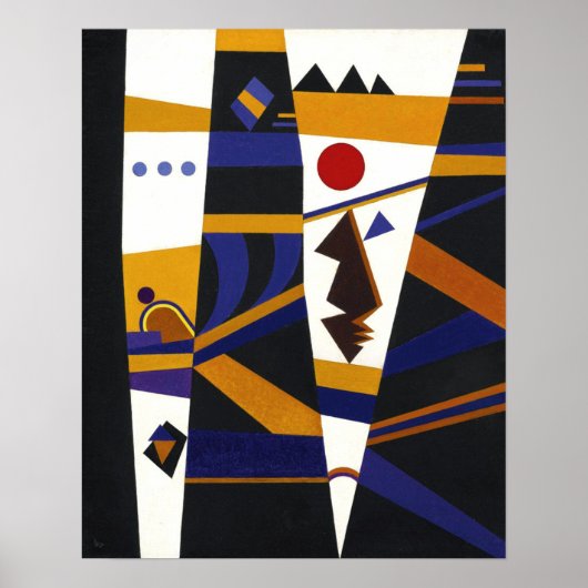 Poster Reliure par Kandinsky, 1932 (Devant)