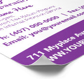 Poster Remboursement de la préparation de la taxe (Prépar (Coin)