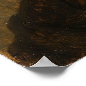 Poster Rembrandt - Autoportrait (Coin)