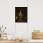 Poster Rembrandt - Autoportrait (Cuisine)
