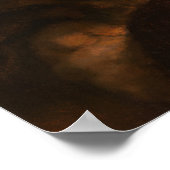 Poster Rembrandt - Autoportrait (Coin)