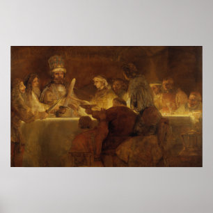 Poster Rembrandt - Conspiracy Of Batavians Under Claudius