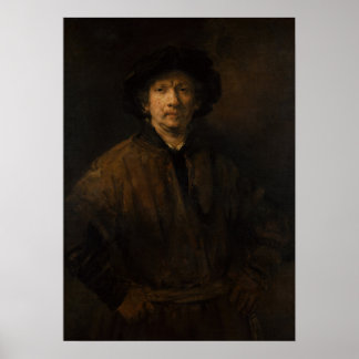 Poster Rembrandt - Grand Autoportrait