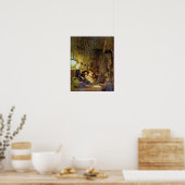 Poster Rembrandt Harmenszoon van Rijn - Sainte Famille (Cuisine)