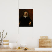 Poster Rembrandt - Homme de race blanche (Cuisine)