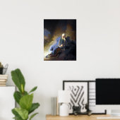 Poster Rembrandt Jeremiah déplore la destruction (Bureau à domicile)