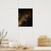 Poster Rembrandt - Jérémie pleurant la destruction de Jér (Cuisine)