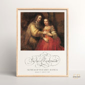 Poster Rembrandt La Mariée Juive Peinture Art Imprimer