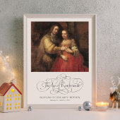 Poster Rembrandt La Mariée Juive Peinture Art Imprimer
