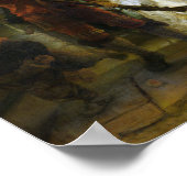 Poster Rembrandt La Nightwatch (Coin)