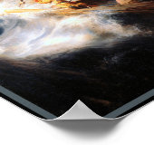 Poster Rembrandt - La tempête de la mer de Galilée (Coin)