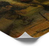 Poster Rembrandt - La Veille Nocturne (Coin)