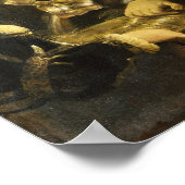 Poster Rembrandt - Le Festin de Balthazar 1635 (Coin)