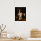 Poster Rembrandt - Lucrèce (Cuisine)