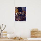Poster Rembrandt Moses with the Ten Commandments (Cuisine)