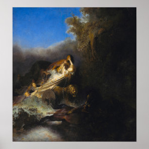 Poster Rembrandt - Proserpine