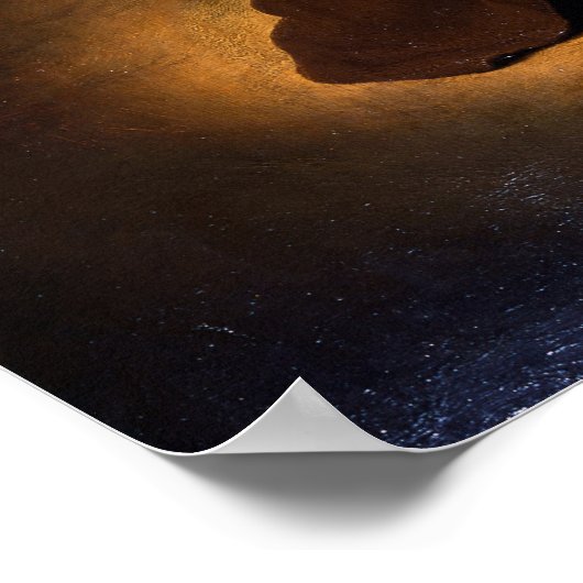 Poster Rembrandt - Saint Pierre En Prison, Apôtre Pierre (Coin)