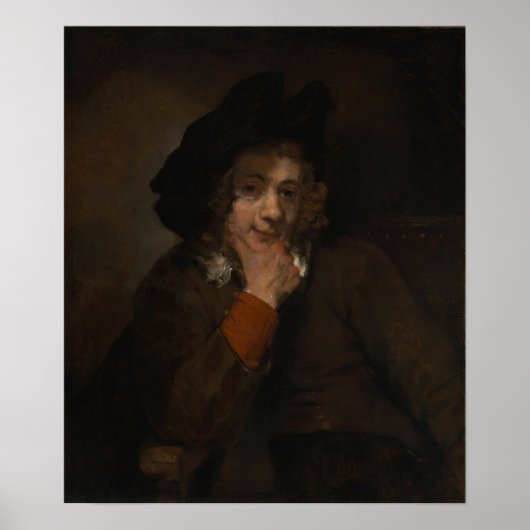 Poster Rembrandt - Titus du fils de l'artiste 1660 (Devant)