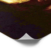 Poster Rembrandt van Rijn - Philosophe en méditation (Coin)