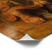 Poster Rembrandt van Rijn Retour du fils prodigue (Coin)