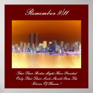 Poster remember 9/11