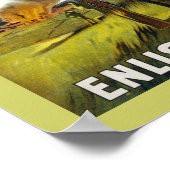 Poster Remember Belgium (border) (Coin)