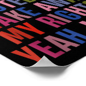 Poster Remember When You Voted To Take Away My Rights Me  (Coin)