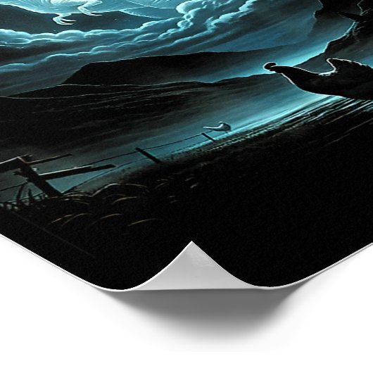 Poster Remember Who You Are Chicken, Funny Evolution Joke (Coin)