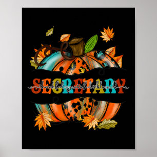 Poster Remerciements à la bienheureuse Secrétaire Citroui